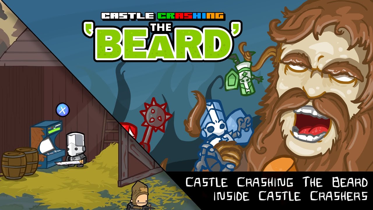 "Castle Crashers vs. The Beard" Mod Launch Trailer