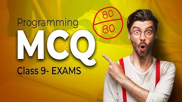 MCQ- Computer Science Class 9 | NCERT | CBSE