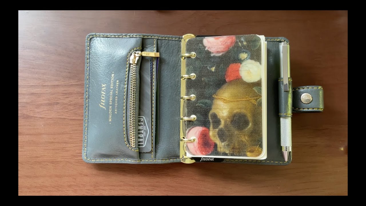 Filofax Mini Malden - My EDC & Wallet - Mini Rings Flip Through