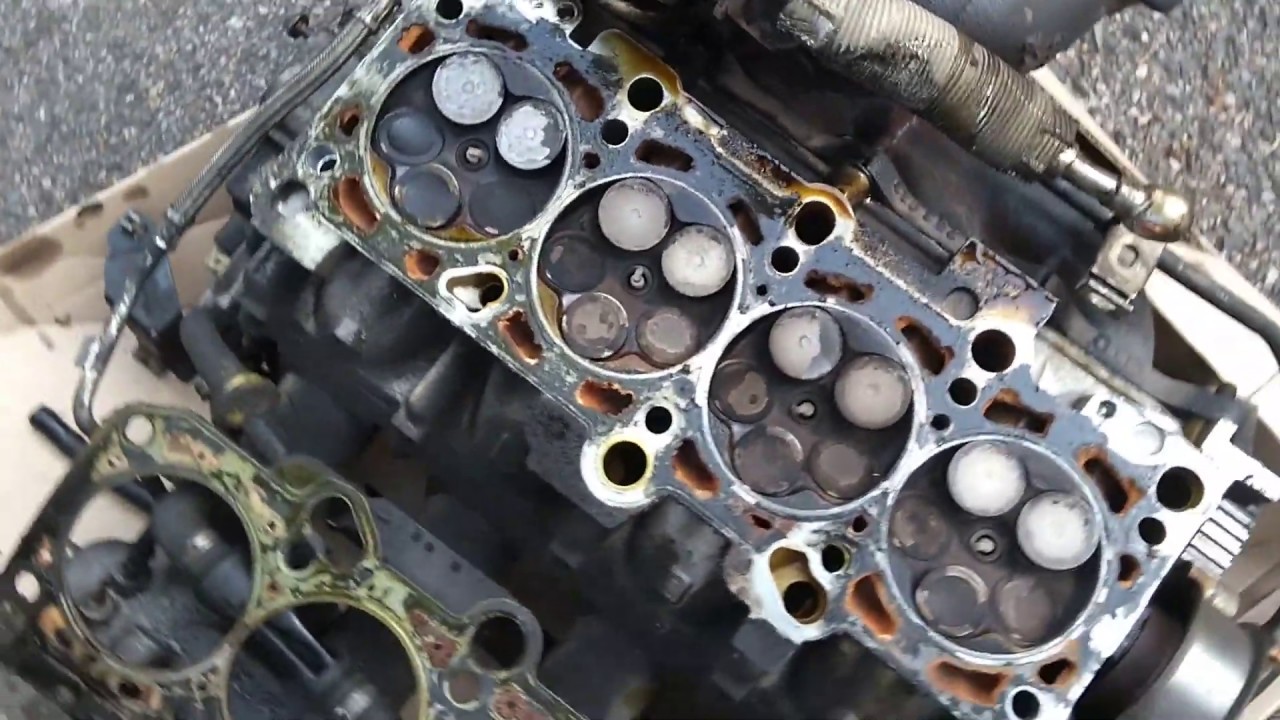 VW Golf MK4 GTi 1.8 Turbo Water Pump/Cambelt failure Broken valves