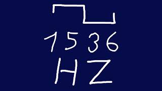 1536 hz square