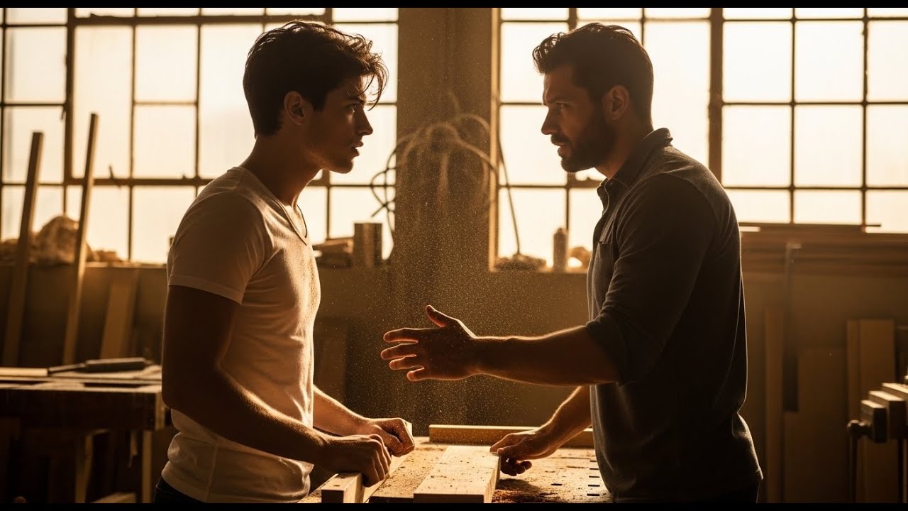 The Carpenter Showed Me How to Sand - Chest Against My Back | Gay Story