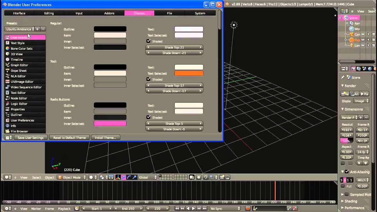 Tutorial Bagaimana Cara  Membuat  Animasi  3D dengan Blender  