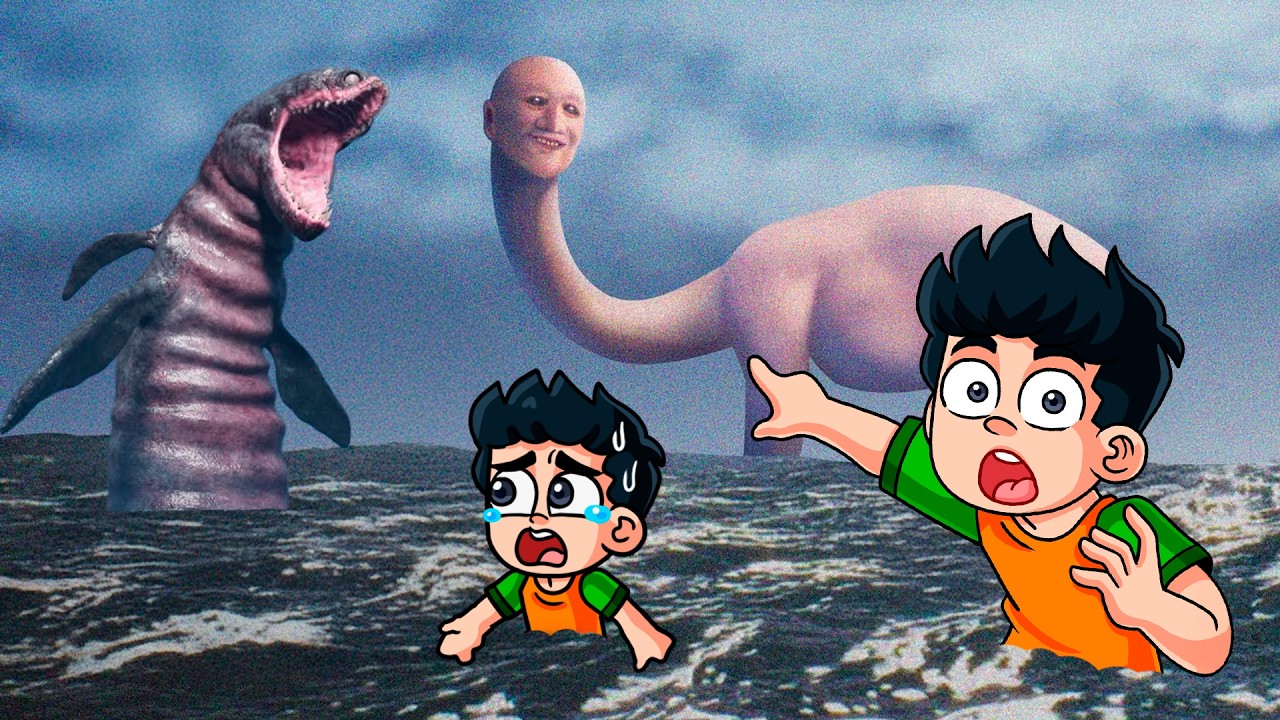 NADAMOS DEMASIADO LEJOS EN EL OCÉANO... ENCUENTRO EL MONSTRUO TALASOFOBICO | JONDRES GC REACCIONA