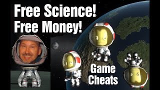 Game Cheats - Unlock all parts within 10 Minutes! - Instant Science & Money - Kerbal Space Program