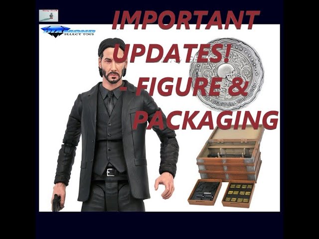 UPDATE!☆JOHN WICK DELUXE FIGURE SET☆ Packaging and Figure! class=