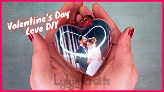 💕 DIY Heart and photo with roses! Love tutorial / Valentine's Day / Gift / Home decor idea 💕 screenshot 2