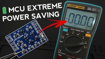🔋  EXTREME POWER SAVING (0µA) with Microcontroller External Wake Up: Latching Power Circuit