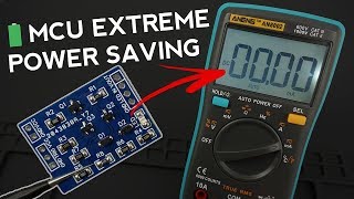 🔋  EXTREME POWER SAVING (0µA) with Microcontroller External Wake Up: Latching Power Circuit