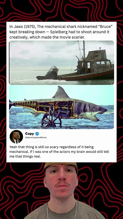In Jaws (1975), The mechanical shark nicknamed “Bruce” kept breaking down - Spielberg had to shoot