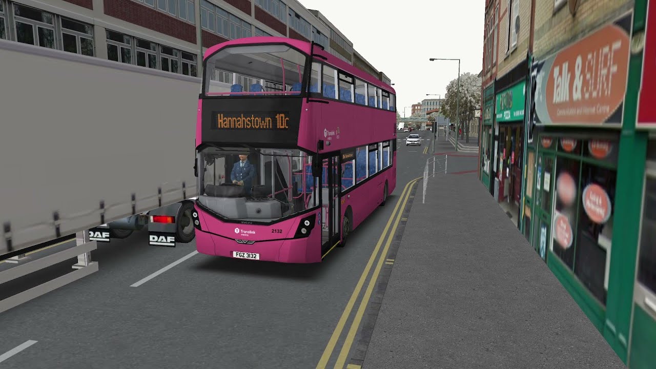 OMSI 2 | Metro Volvo B5TL Wright Gemini 3 2132 | 10c to Hannahstown