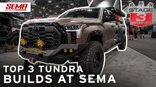 Top 3 Best Tundra OffRoad Builds at SEMA 2022