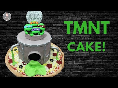 Teenage Mutant Ninja Turtle Cake Tutorial!