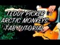 Teddy Picker - Arctic Monkeys ( Two Guitar Tab Tutorial & Cover )