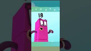Numberblocks Number Magic Run - Numberblocks Eighteen Number Counting Go Explore Game