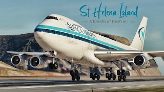 Real 737 Captain Flying the Felis Boeing 747-200 Classic to St Helena! | X-Plane 12