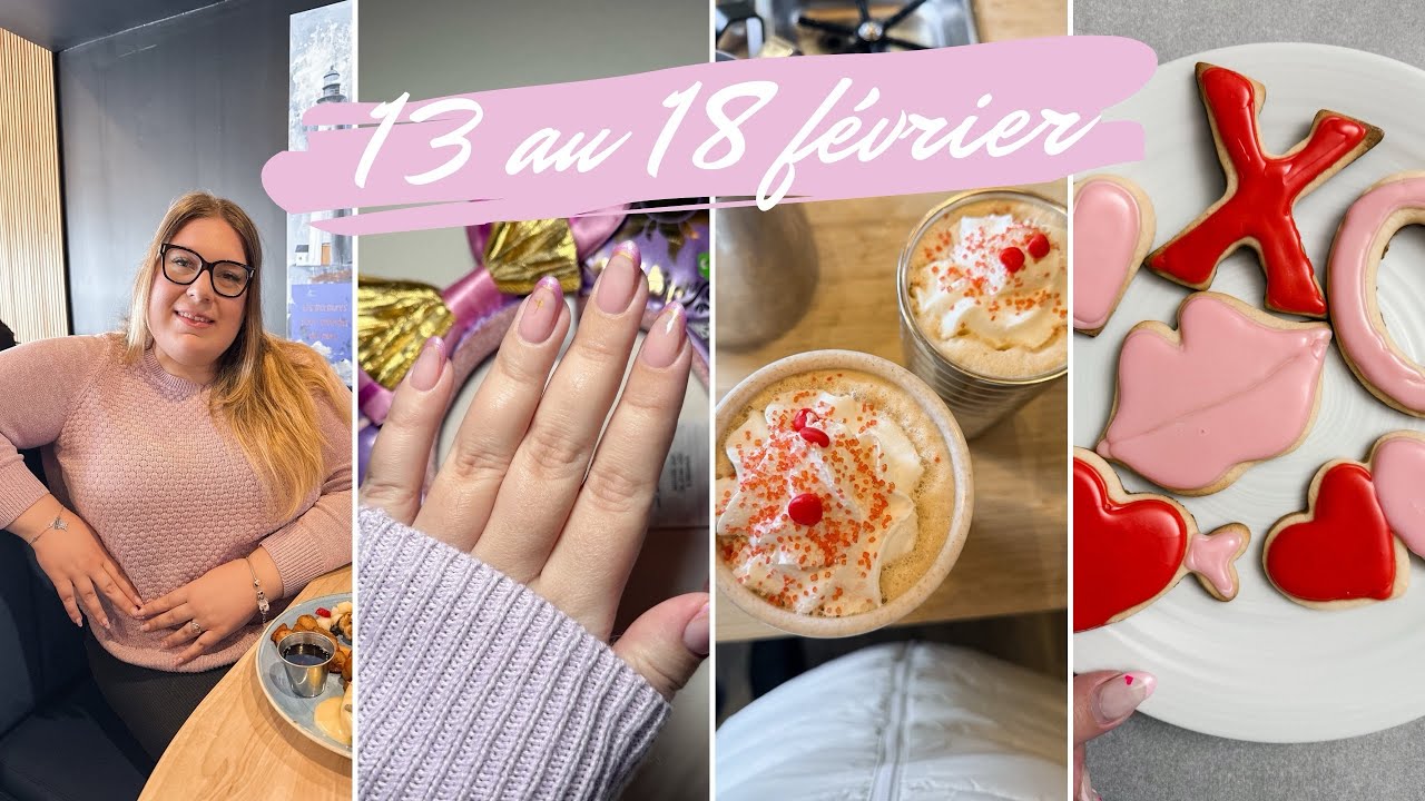 VLOG du 13 au 18 février | St-Valentin, billets pour Salebarbes, iPad & princesses de Disney ! 💕✨