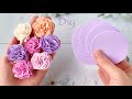 Цветы из фоамирана Зефирки Повязка Фоамиран для начинающих DIY Eva Foam Flowers / Flores de foamy