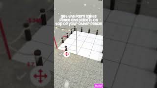 How to make a cheap ice rink in bloxburg #shorts #robux #bloxburg