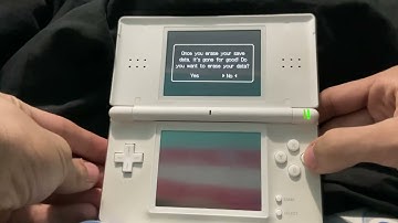 New Super Mario Bros. "Erase Save Data?"