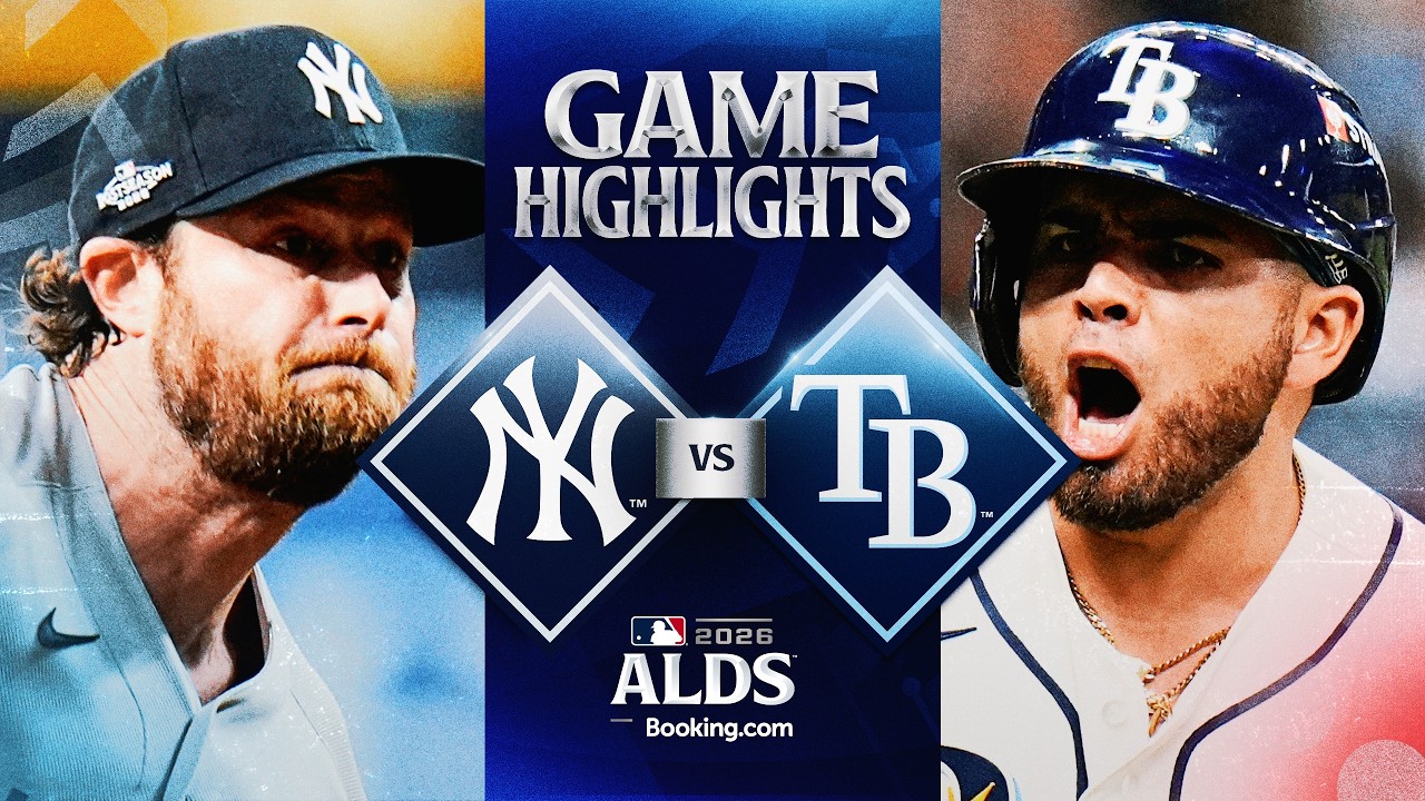 [MLB] YANKEES vs. RAYS: Division Series Full Game 1 Highlights (October 3) | 2026 MLB Season
