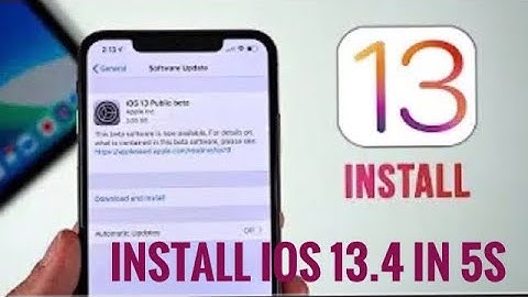 How to install IOS 13.4 beta | in iPhone 5S,6,6S,7,7 plus || install and used || RK Studio ||