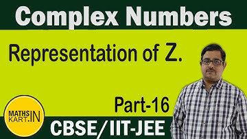Representation of Complex Numbers | PART-16 | Complex Numbers Class-11 CBSE/JEE Maths