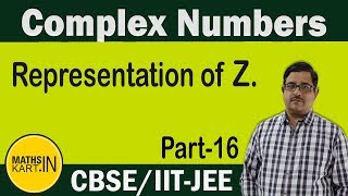 Representation of Complex Numbers | PART-16 | Complex Numbers Class-11 CBSE/JEE Maths