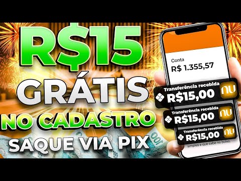 💲GANHE R$15,00 REAIS NO CADASTRO VIA PIX - NOVO APP PAGANDO POR CADASTRO 2023 -CADASTRE E GANHE 2023