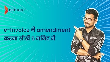 How to cancel or amend an e-Invoice after 24 hours? #gst #einvoice #gstupdates #ewaybill