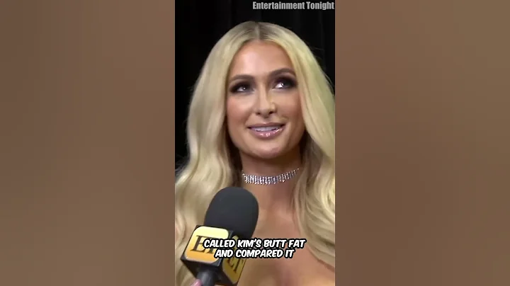 Kim K And Paris Hilton's Falling Out 😔 #shorts