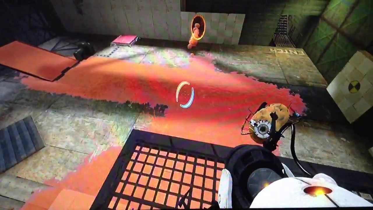 Portal 2 Gameplay [Ep. 20] The Orange Goop