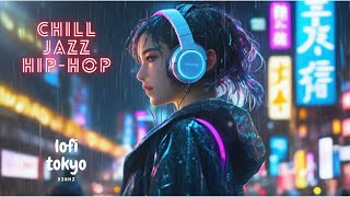 Tokyo Rainwalk: Chill Jazz Lofi HipHop for Serene Nights