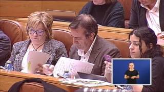 Aurelio Núñez sobre memoria histórica no pleno do Parlamento