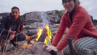 Spearfishing and Campfire Cooking: Delicious Greenling Catch and Cook