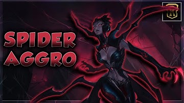 *NEW* SPIDER AGGRO: Climb Insanely Fast w/ Elise | Legends of Runeterra | Dyce