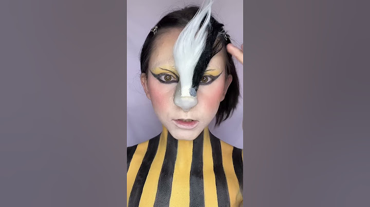 Hufflepuff Makeup🦡💛 #harrypotter #hufflepuff #makeuptrends #makeuptutorial #creativemakeup