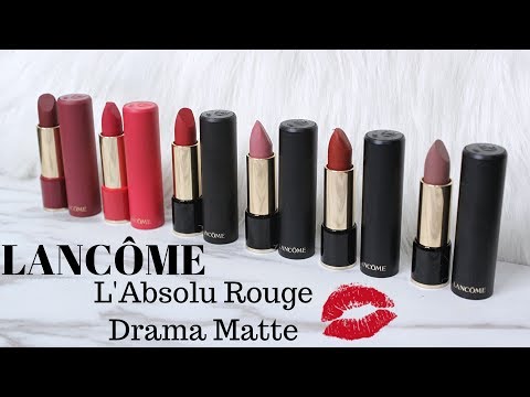 BIYW Review Chapter: #93 LANCÔME L'ABSOLU ROUGE DRAMA MATTE SWATCH & REVIEW