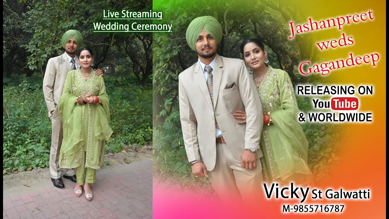 Jashanpreet weds Gagandeep (Live DJ) Vicky St. Galwatti 9855716787