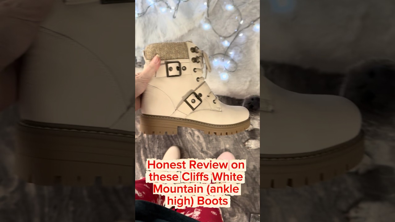 Honest Review on Cliffs White Mountain Sweater Boots