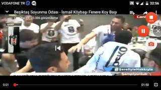 Beşiktaşın futbolcuları İsmail köybaşı fenere koy başı