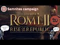 Total war Rome 2 (2013) - rise of the republic - Samnites - part 20 - upon the walls