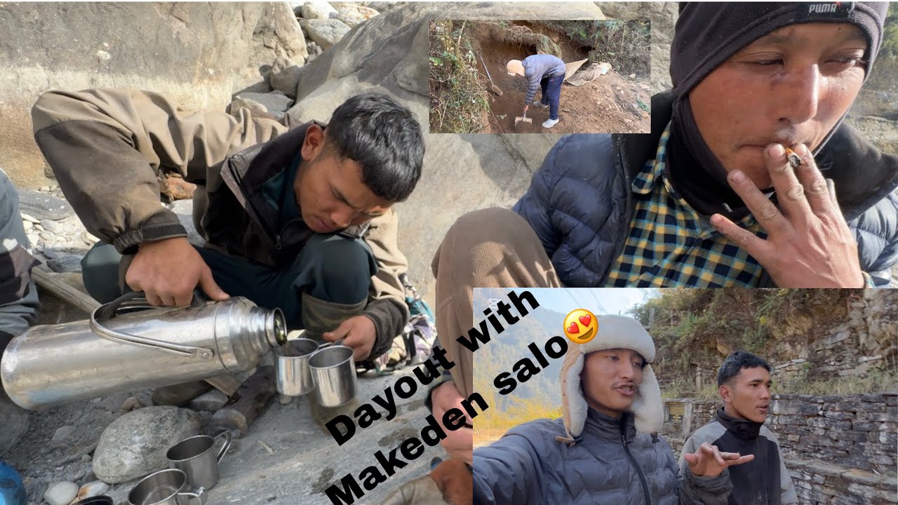 Gau ghar 🥰Day out with Makeden salo❤️