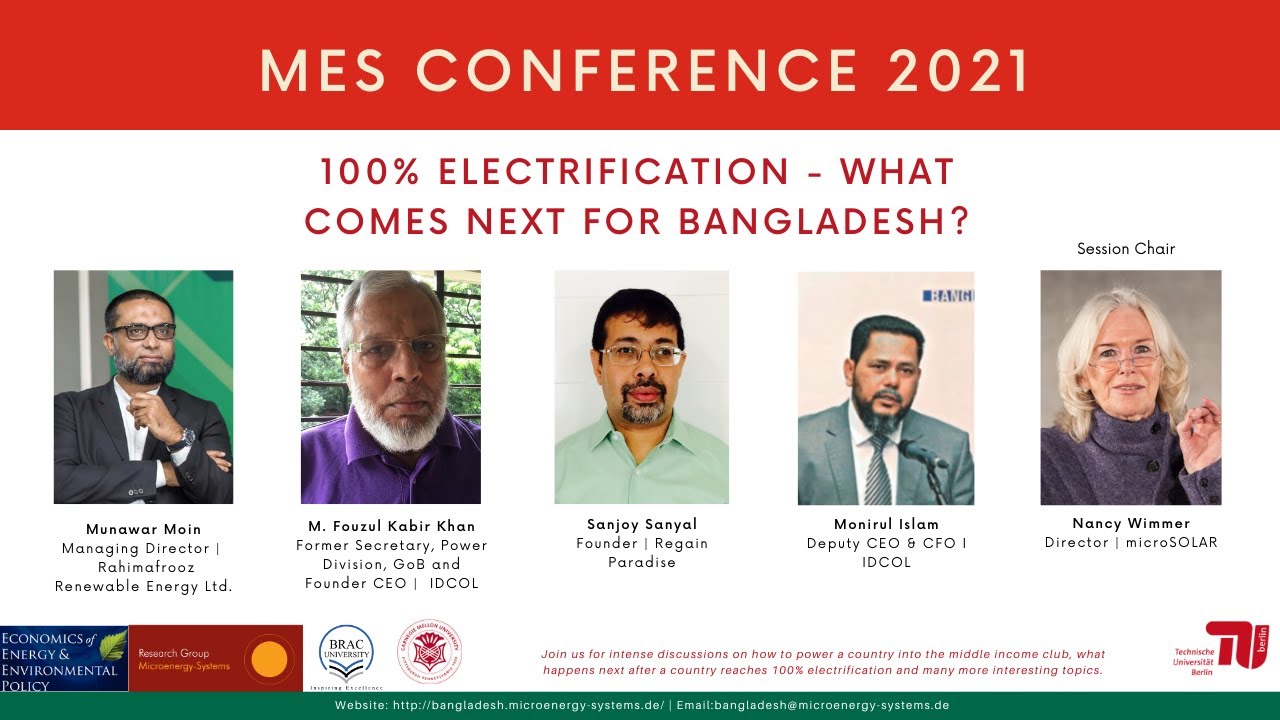 100% Electrification - What Comes Next for Bangladesh? | 2021 MES Conference
