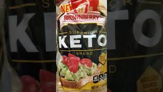 brownberry superior KETO Bread 🍞 #shorts