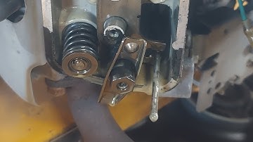 Kawasaki v twin bent pushrods.