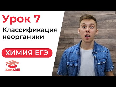 Классификация веществ с нуля | Урок 7 | Полный курс ЕГЭ по химии