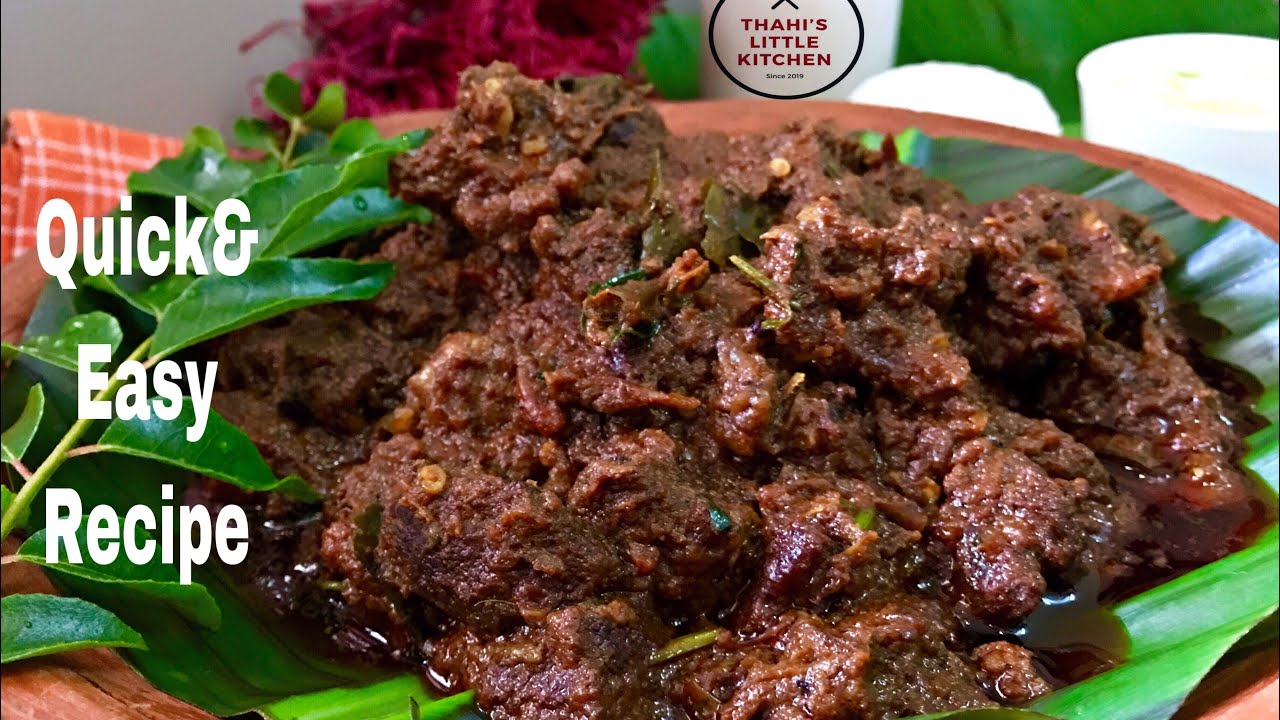 Authentic Kerala Style Beef Curry Nadan Style Beef Curry Recipe YouTube
