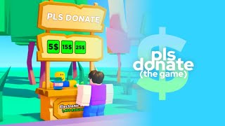 ROBLOX PLS DONATE | Donating People with a Wheel | MONTH 2 W4