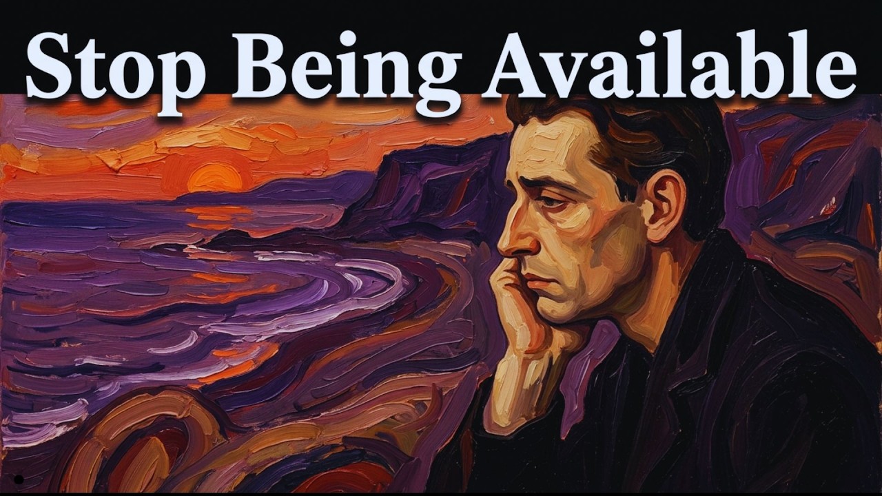 When You Stop Being Available, Everything Changes (Carl Jung Psychology ...